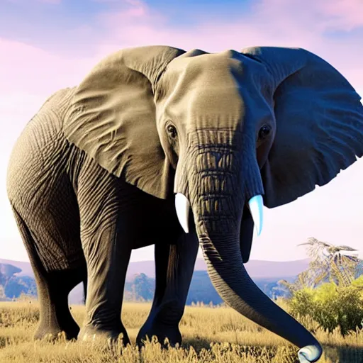 Prompt: Elon Musk with elephant tusks, 8k ultra realistic, award winning, unreal engine 5, masterpiece