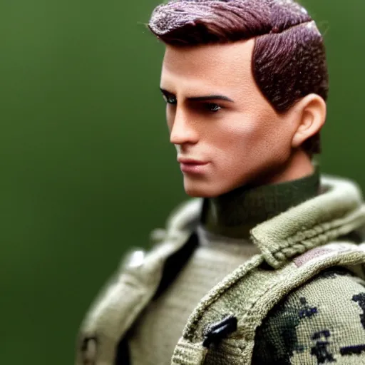 Prompt: Action man