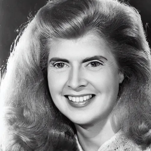 Image similar to photo of a person who looks like a mixture between donna douglas and margaret hamilton