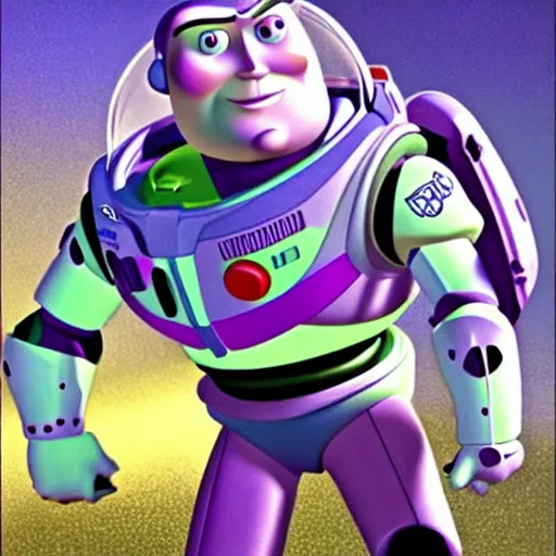 Image similar to buzz lightyear in friday the 1 3 th