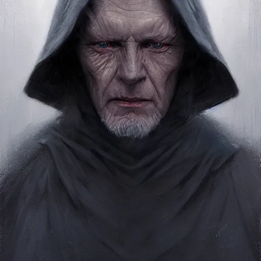 Image similar to A portrait of darth plagueis, sith, Star Wars art, art by greg rutkowski, matte painting, trending on artstation