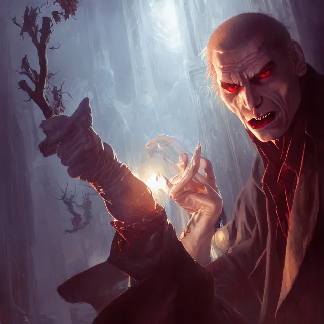 Image similar to christof romuald, vampire the masquerade redemption, by stanley artgerm lau, wlop, rossdraws, frank frazetta, andrei riabovitchev, marc simonetti