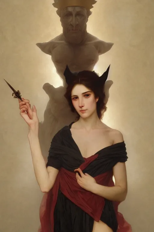 Image similar to Venomous King painted by William-Adolphe Bouguereau and Charlie Bowater, trending on artstation, artstationHD, artstationHQ, 4k, 8k