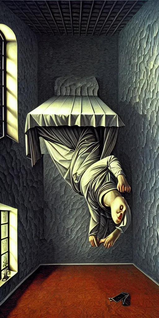 Image similar to hyperrealism wallpaper in style of rob gonsalves, giger, caravaggio