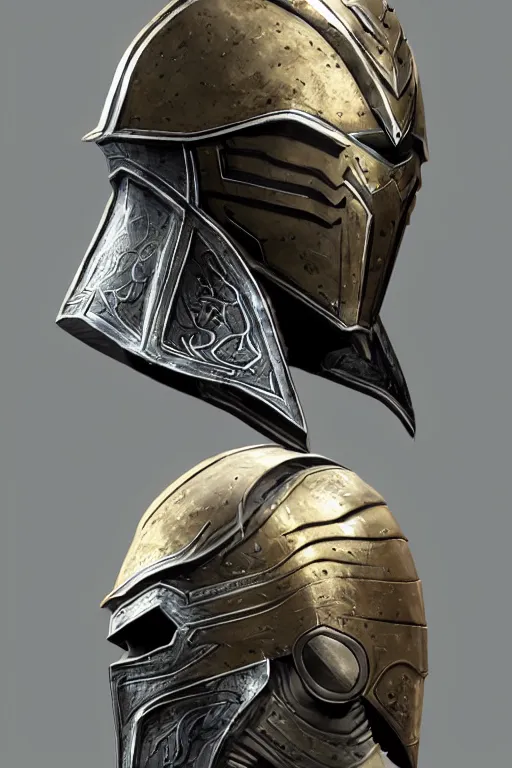 Image similar to king legends knight warrior helmet skyrim mask elder scrolls v nordic armor bethesda adam adamowicz illustration character design concept hardmesh zbrush central