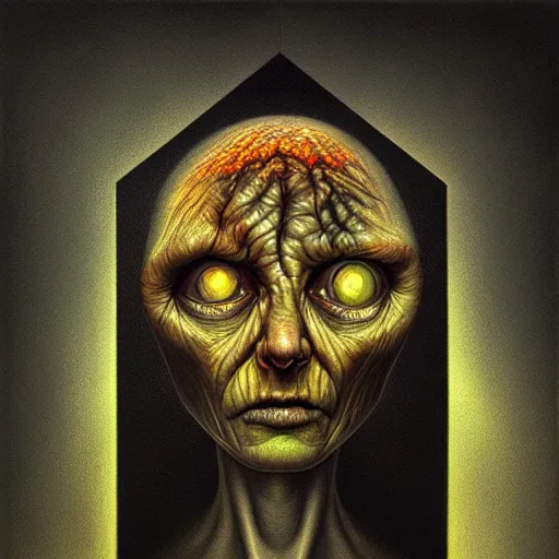 Prompt: prismatic shaft of energy piercing the soul. by anton semenov, hyperrealistic photorealism acrylic on canvas