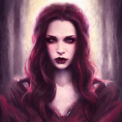 portrait brunette vampire, Captivating, regal, high | Stable Diffusion ...