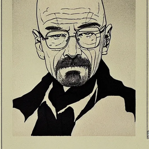 Image similar to walter white by takato yamamoto