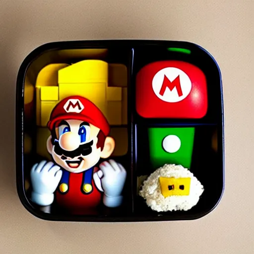 Super Mario Aluminum Bento Box 