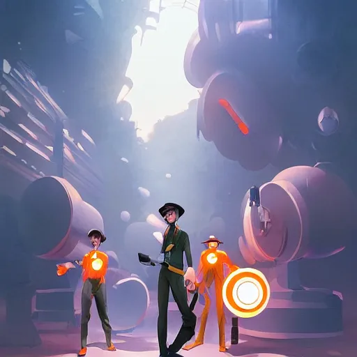 Image similar to hero world a clockwork orange 1 9 7 1, behance hd by jesper ejsing, by rhads, makoto shinkai and lois van baarle, ilya kuvshinov, rossdraws global illumination