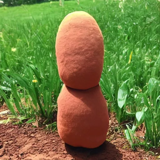 Image similar to photo of diglett as a real person