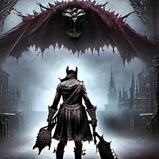 Image similar to new bloodborne monster