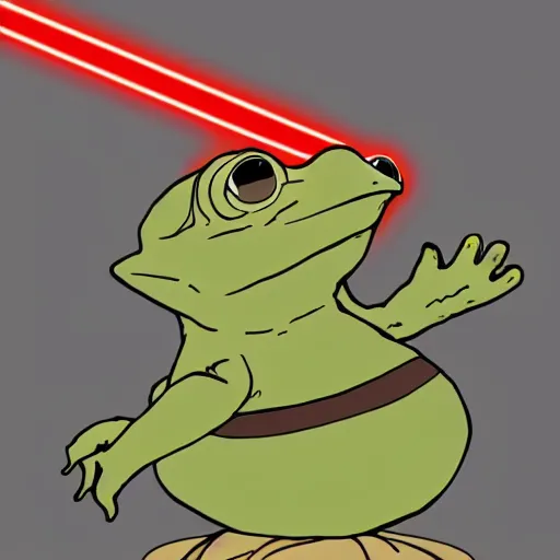 Image similar to Jedi Toad