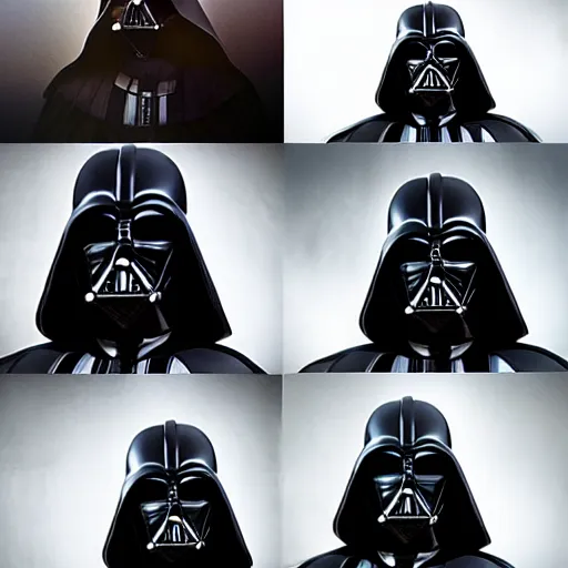 Prompt: Darth Vader Photoshoot