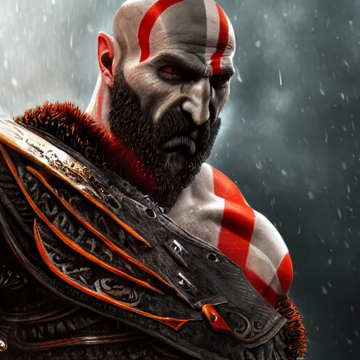 Image similar to highly detailed full body portrait of Ares the god of war and courage in full armor, cinematic lightning, bright colors, intricate, masterpiece, photorealistic, hiperrealistic, sharp focus, high contrast, Artstation HQ, DeviantArt trending, 4k UHD, Unreal Engine 5