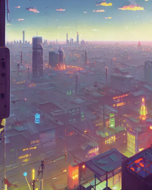 Image similar to painting of kyiv city, detailed, by simon stalenhag, cory loftis, james gilleard, atey ghailan, makoto shinkai, goro fujita, studio ghibli, rim light, exquisite lighting, clear focus, very coherent, plain background, soft painting