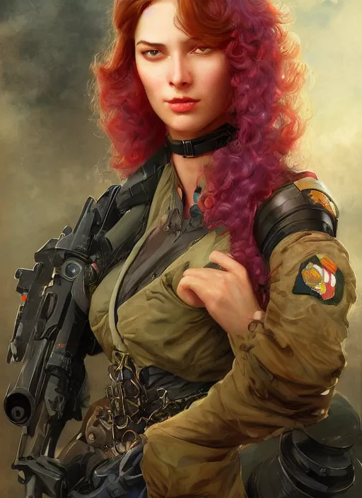 Prompt: A beautiful portrait of a Daria Strokous as G.I. Joe Baroness, digital art by Eugene de Blaas and Ross Tran, vibrant color scheme, highly detailed, in the style of romanticism, cinematic, artstation, Greg rutkowski