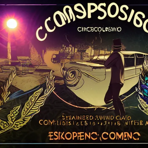 Prompt: composure disco elysium