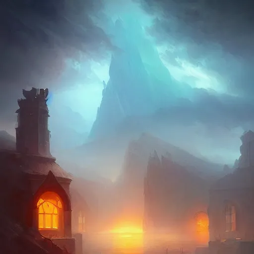 Image similar to windows promt made by ivan aivazovsky, peter mohrbacher, greg rutkowski volumetric light effect broad light oil painting painting fantasy art style sci - fi art style realism premium prints available artwork unreal engine