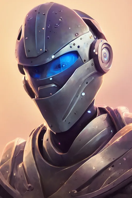 Image similar to epic mask helmet robot ninja portrait stylized as fornite style game design fanart by concept artist gervasio canda, behance hd by jesper ejsing, by rhads, makoto shinkai and lois van baarle, ilya kuvshinov, rossdraws global illumination radiating a glowing aura global illumination ray tracing hdr render in unreal engine 5