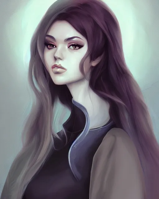 Prompt: digital portrait, loish and artgerm