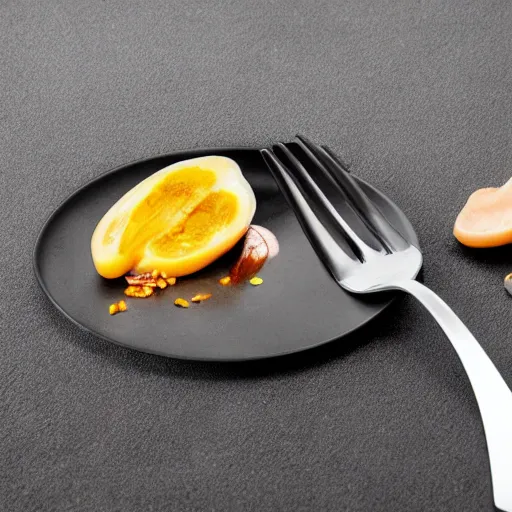 Prompt: a combination of spoon, fork and knife, highly detailed, award winning concept