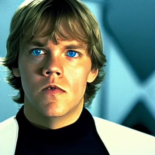 Image similar to luke skywalker in a starfleet uniform