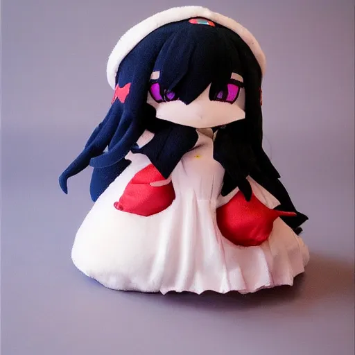 Image similar to cute fumo plush of the kind of girl who doesn't care if someone gets offended by her honest opinions