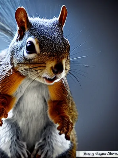 Prompt: a squirrel as king arthur, extremely plump, wearing crown of acorns and dandelions, servant squirrels, king arthur's court, game of thrones, sitting on throne, extreme wide shot, low angle, crown, crown, crown, palace, fantasy art, cinematic lighting, realistic, sony 2 4 mm f 8. 0