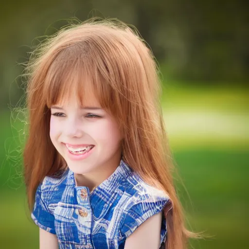 Image similar to beautiful childhood girlfriend smiling beautifully realistic