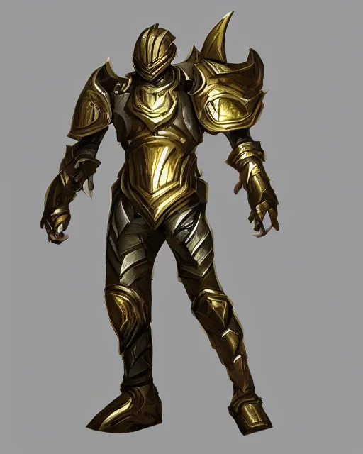 Image similar to medium armor, fantasy concept art, trending on artstation, silver with gold accents, flat shading, smooth lines, extremely clean, uncluttered