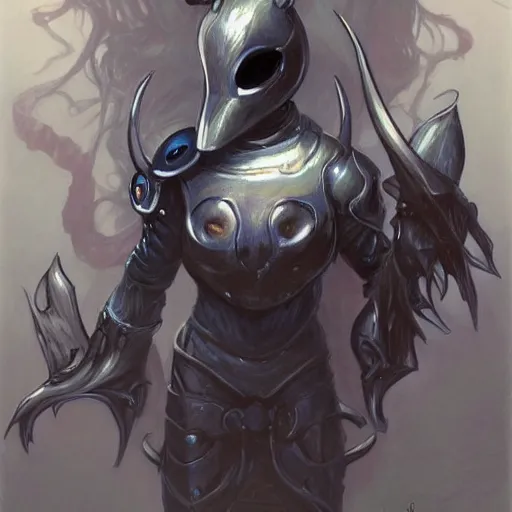 Image similar to Hollow Knight portrait art by Donato Giancola and Bayard Wu, digital art, trending on artstation, 4k