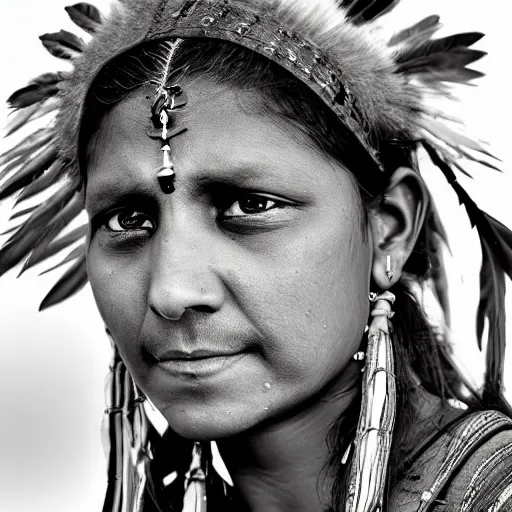 Prompt: Indian native, highly realistic with lots of details, photo studio, HDR, 8k, Pulitzer price type of photo