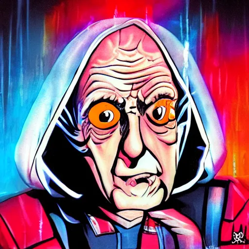 Image similar to funky pop, palpatine