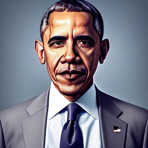 Prompt: a portrait of obama by clemens ascher, high quality, instagram, detailed, studio quality