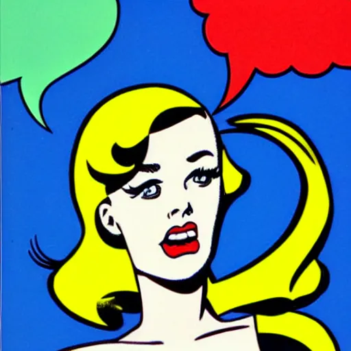Prompt: roy lichtenstein,, pop art, comic book, architecture