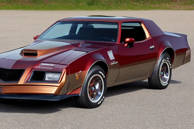 Prompt: rusty 1 9 8 2 firebird trans am