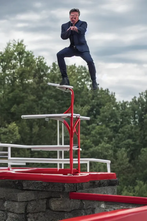 Image similar to gavin casalegno standing on the diving board, red weapon 8 k s 3 5, cooke anamorphic / i lenses, highly detailed, cinematic lighting