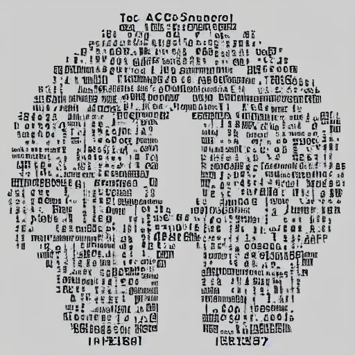 Image similar to ASCII art
