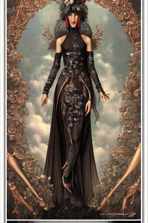 Image similar to ghibli tom bagshaw, curiosities carnival, anime soft paint of a single beautiful female full very tight long metallic suit ornate, accurate features, focus, very intricate ultrafine details, award winning masterpiece