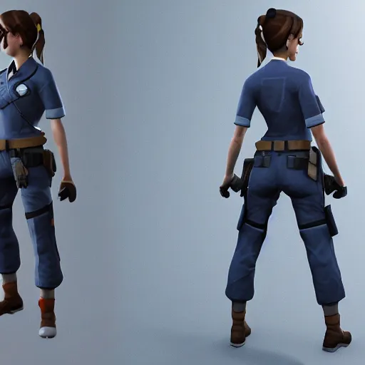 Prompt: gameplay footage of Emma Watson in Team Fortress 2, 3d Render, source engine