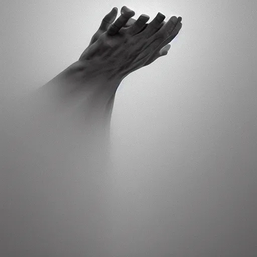 Prompt: The hands of god and death, vertical symmetry, extreme hand detail, photorealistic digital art, by Asher Duran and Greg Rutkowski, 8k, octane render