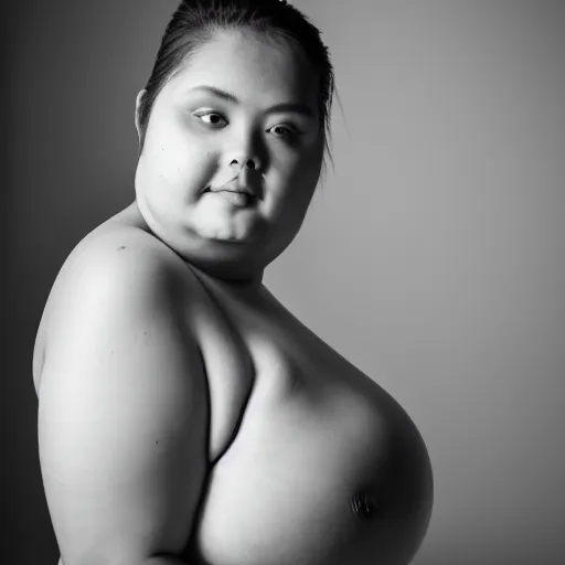 Image similar to etheral obese beauty photographed with x 1 d ii 5 0 c