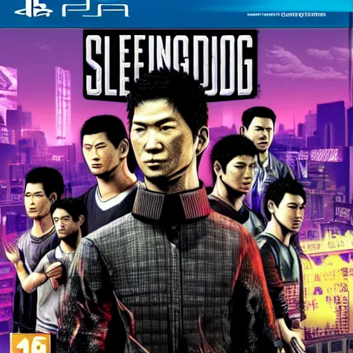 Prompt: sleeping dogs video game