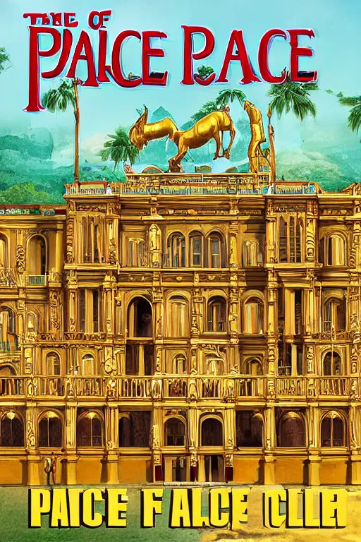 Image similar to the palace of the golden god