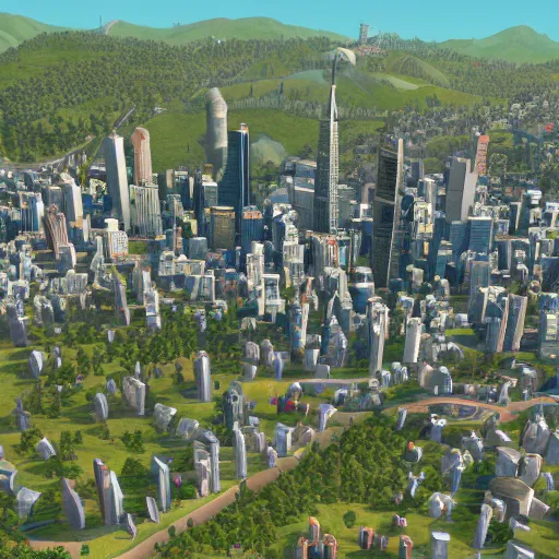 Image similar to Cities Skylines