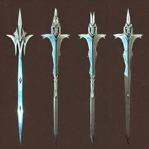 Image similar to fantasy weapon, elven.