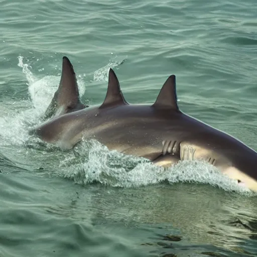 Image similar to sharks swimming in the Sea of Galilee