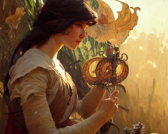 Image similar to photography of denis sarazhin, deep focus, d & d, fantasy, intricate, elegant, highly detailed, digital painting, artstation, concept art, matte, sharp focus, illustration, hearthstone, art by artgerm and greg rutkowski and alphonse mucha