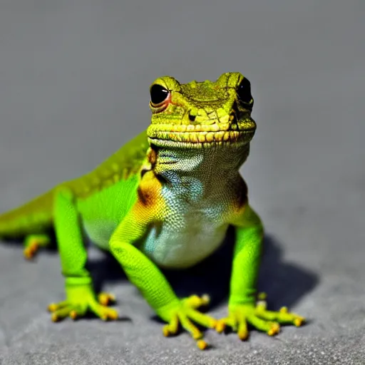 Image similar to photo of a lizard puppy